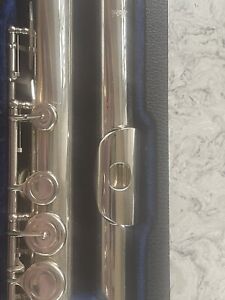 flute musical instrument silver