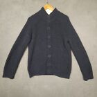 paolo mondo cardigan mens large made in Italy wool blend