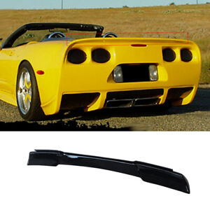 Gloss Black Fits 1997-2004 Corvette C5 Rear Trunk Wing Spoiler W/Acrylic Panels (For: 1998 Corvette)