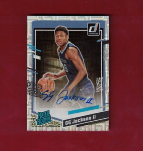 New Listing2023-24 DONRUSS CHOICE GG Jackson II GRIZZLIES RATED ROOKIE AUTOGRAPH AUTO RC