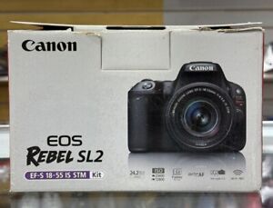 Canon EOS Rebel SL2 24.2MP DSLR Camera with EF-S 18-55mm IS STM Zoom Lens Kit