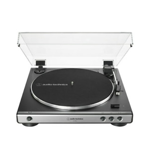 Audio-Technica AT-LP60X Gunmetal Fully Automatic Belt-Drive Stereo Turntable