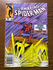 Amazing Spider-Man #267 Marvel 1985 vs The Commuter FN- Newsstand