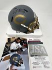 Devin Hester Chicago Bears Signed Autograph SLATE Mini Helmet JSA Witnessed