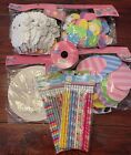 Easter Crafts Lot For Kids: Stickers, Pencils, Ribbon. All New In Package.