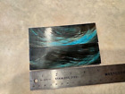 BEAUTIFUL BLUE  COLORED BUFFALO HORN KNIFE HANDLE MATERIAL BLANK SCALES