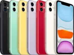 Apple iPhone 11 64GB - All Colors - Factory Unlocked - Fair Condition
