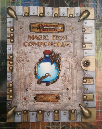 Magic Item Compendium - (3.5) Dungeons & Dragons Softcover - D&D - AD&D