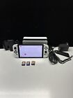 Nintendo Switch OLED Model - Bundle With Games & 128GB Micro SD Card