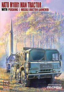 1/72 Modelcollect UA72084 NATO M1001 MAN Tractor & Pershing Missile Erector Laun