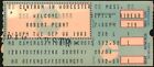 ROBERT PLANT-Led Zeppelin-1983 RARE Concert Ticket Stub (Worcester Centrum)