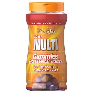 Puritan's Pride Adult Multivitamin Gummy - 75 Gummies Exp. 4/24