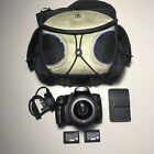 Sony A390 DSLR Camera 14.2MP Sony 18-55mm F3.5-5.6 DT Lens + Charger, Batteries