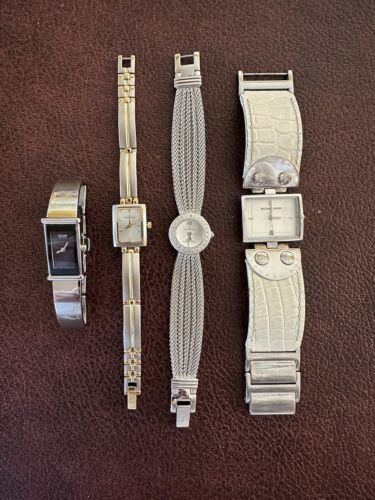 Lot of 4 Ladies Watches Anne Klein, Michael Kors, Citizen, S Wrist, Need Battery