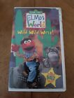 Elmos World Wild Wild West Vhs Sesame Street Sony Wonder 2001