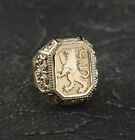 Lion Of Judah Ring For Men Sterling Silver Ring Gold Lion Ring Vintage Lion Ring