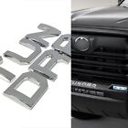 Chrome Silver Front Grill Insert Letters Emblem For 2022-2024 TUNDRA Accessories (For: Toyota)