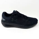 Under Armour UA Charged Pursuit 2 Triple Black Mens Running Shoes 3022594 003