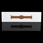 Apple Watch 38mm 40mm 41mm 6 7 8 9 SE Leather Modern Buckle Band Saddle Brown S