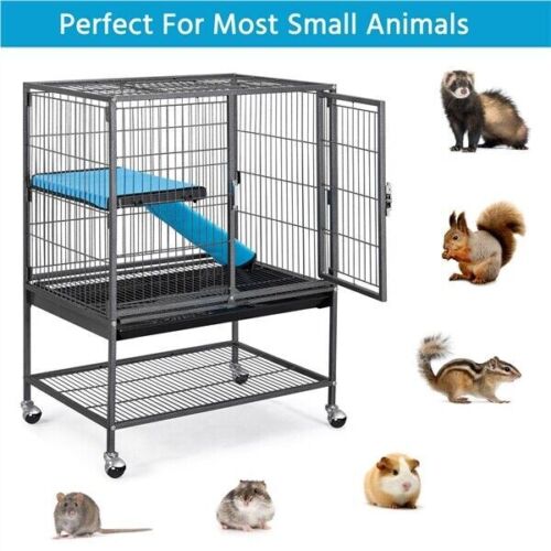 Metal Rolling Critter Nation Cage for Rats/Ferrets/Chinchillas Small Animal Cage
