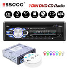 ESSGOO 1 DIN DVD CD Car Stereo Bluetooth Radio MP3 Player FM/USB/AUX/SD In-dash
