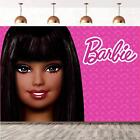 Black Barbie Backdrop Birthday Party Banner Home Studio Photo Decor Background