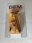 Gem Contour II Razor With 2 Super Stainless Steel Blades Vintage Old Stock