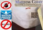 Royal Silk™ Heavy Vinyl Zippered Mattress Cover 100% Waterproof & Bed-Bug Proof