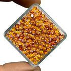 VVS 10 Pcs Natural Orange Sapphire 4x3mm Oval Cut Loose Gemstones Wholesale Lot