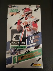 2019 Panini Donruss NFL Football Cards Hobby Box - Factory Sealed
