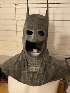 Batman Cowl and Chest Armor Latex Costume Raw Unfinished