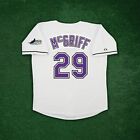 Fred McGriff 1999 Tampa Bay Devil Rays Men's Home White Throwback Jersey