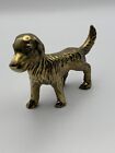 Vintage Solid Brass Spaniel Dog Figurine