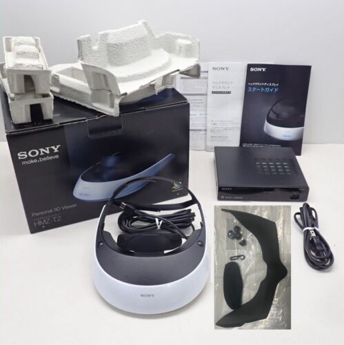 Sony HMZ-T2 Personal 3D Viewer Head Mounted Display Box
