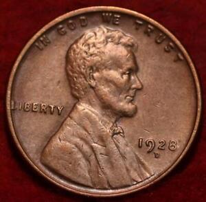 1928-D Denver Mint Copper Lincoln Wheat Cent