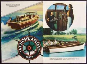 New ListingChris Craft/Yacht Cruiser 1937 Vintage Color Pictorial