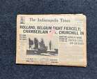 1940 Germany Invades Holland Belgium – Day Of – World War 2 Memorabilia Collect