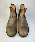 Blundstone Mens 585 Chelsea Boots Rustic Brown size US 13 UK 12 EU 47 Pull On