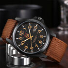 Men's Military Army Sport Watch Quartz Date Display Wrist Watch Nylon Strap New