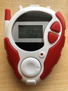 Digimon D3 Digivice 2000 Red and White - Tested and Working - New Batteries