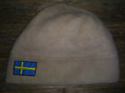 JEEP 4x4 Trucks & Swedish Flag Logo's Sweden Country Pride Soft Tan Beanie Hat