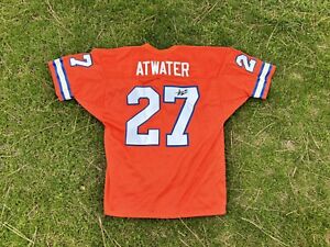 New ListingSteve Atwater Signed Autographed Custom Denver Broncos Jersey Size 52 HOF