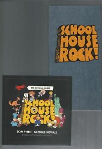 Schoolhouse Rock 4 CD  52 Songs 6x12 + Official Guide Book Lot OOP All Classics