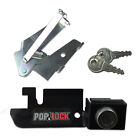 Pop & Lock Black Manual Tailgate Lock for 87-96 Ford F-150 w/ Plastic Handles