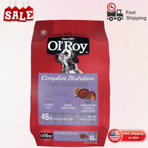 Ol' Roy Complete Nutrition T-Bone & Bacon Flavor Dry Dog Food 46lb