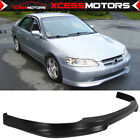 Fits 98-02 Honda Accord 4Dr T-R Style Front Bumper Lip Spoiler Unpainted PP (For: 2000 Honda Accord)