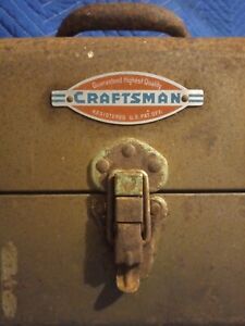 Older Craftsman Tool box Harder To Find Model - Nice Patina & Very Solid Box!