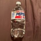 Unopened Crystal Pepsi Clear Soda discontinued 20oz Bottle Limited Edition 2016