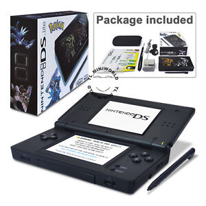 Nintendo DS Lite & Game boy Advance HandHeld Console System Pokemon Black DSL
