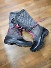 The North Face Womens Thermoball Utility Winter Snow Boots Sz 9 M Gray Mid Calf